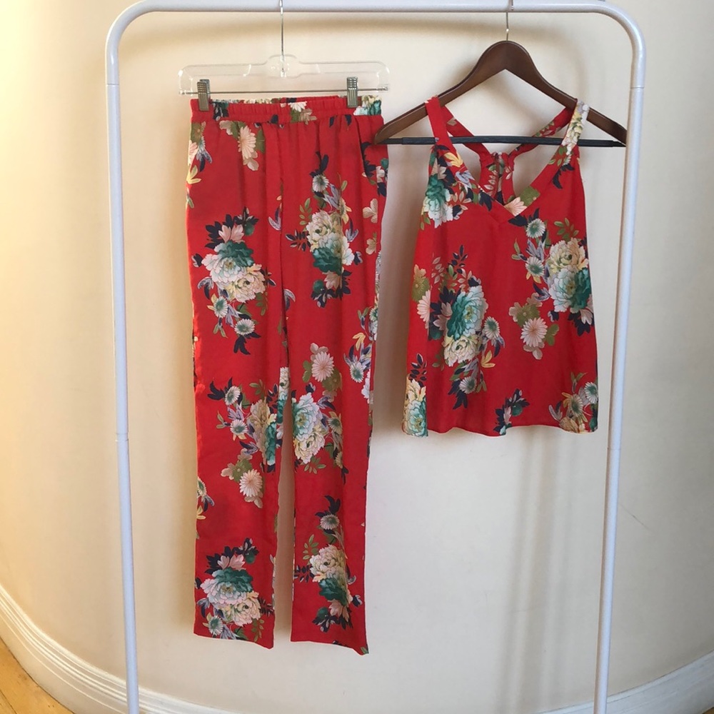 Vintage Floral Lounge Set